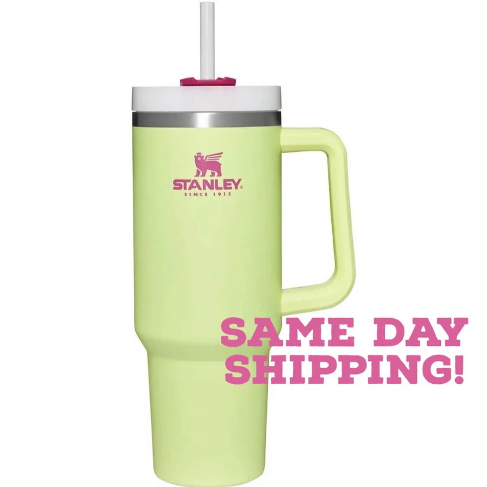 Stanley Adventure Quencher 40oz Citron Pink Green
Brand New
SAME DAY SHIPPING